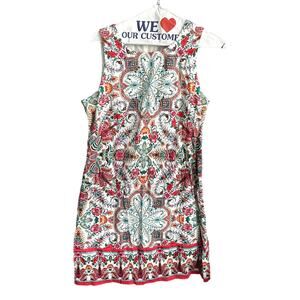London Times Floral Shift Dress sz 10